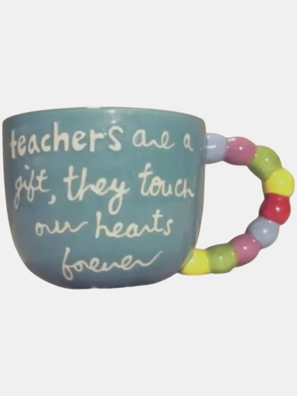 Favorite Teacher Large Ceramic Cup Succulent Desk Planter Sandra Magsamen  T1